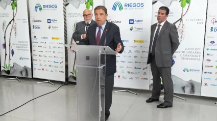 El ministro ha inaugurado la jornada de riegos