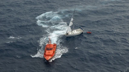 Operación de rescate de Salvamento Marítimo