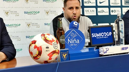 Javi Motos, entrenador de UCAM Murcia CF