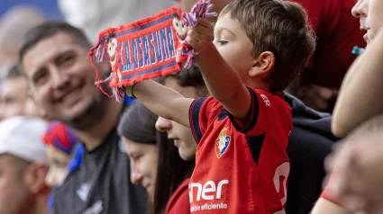 La afición de Osasuna