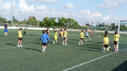 Imagen de la escuela de fútbol del Santa Mónica