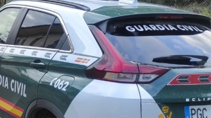 Un coche de la Guardia Civil