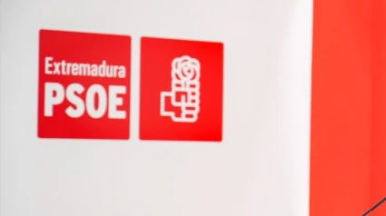 El logo del PSOE de Extremadura