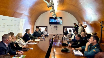 Reunión de los servicios integrantes del Plan Inunlor contra las inundaciones en lorca