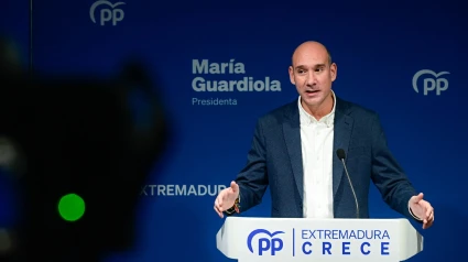 El portavoz del PP de Extremadura, José Ángel Sánchez Juliá