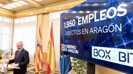Azcón ha anunciado este martes la llegada de una nueva empresa a Aragón.