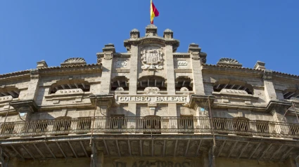 Fachada de la Plaza de toros de Palma de Mallorca