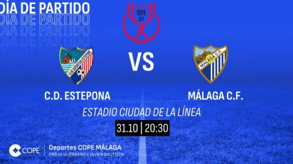 Horario y dónde escuchar el Estepona-Málaga de Copa del Rey de este jueves 31