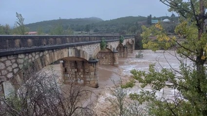 Río Bergantes a su paso por Palanques