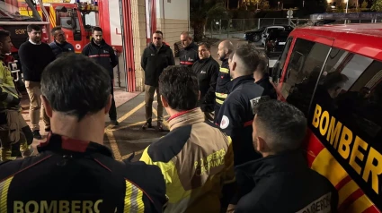 Bomberos de la Diputación de Granada salen para Valencia para colaborar en el dispositivo por la DANA