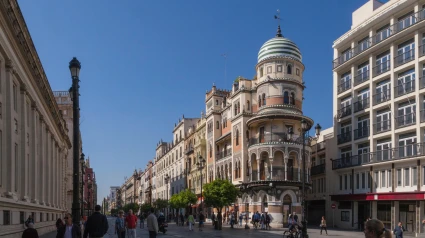 fotografía recurso de una calle de Madrid