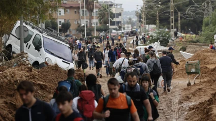 Una imagen de la Comunidad Valenciana tras el paso de la DANA