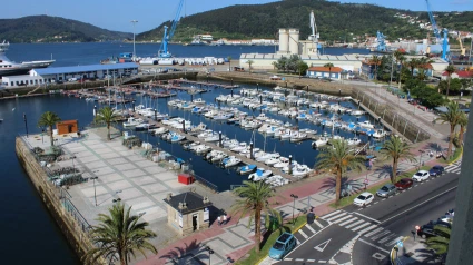 Foto de archivo de la zona del puerto en donde se está actuando