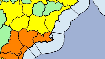 Alerta naranja por lluvias en la Región