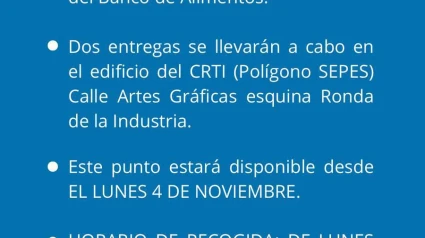 Información de recogida solidaria por la DANA