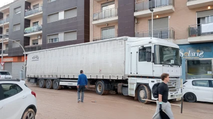 El testimonio de Luis, un agricultor de Valladolid que ha llegado a Valencia cargado de agua