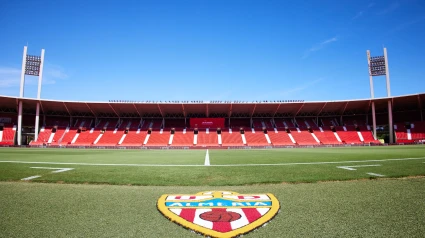 Imagen del Power Horse Stadium de Almería en el que debía jugarse el partido