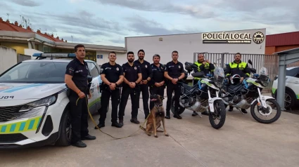 Estos son los Policías Locales de Mérida que parten a Valencia