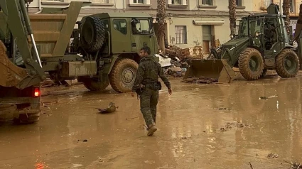 Los pueblos de Valencia parecen una zona de guerra sin armas