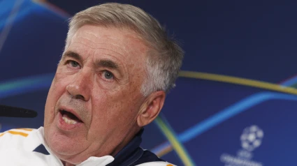 Carlo Ancelotti, en rueda de prensa