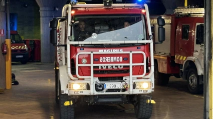 Bomberos Burgos salen tras la DANA en Valencia