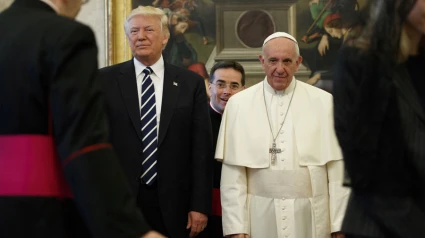 Papa Francisco y Donald Trump