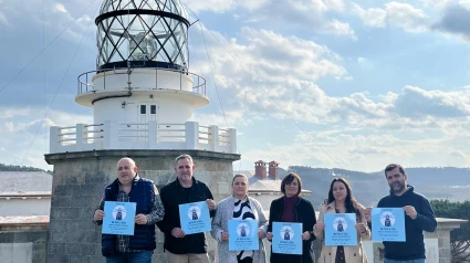 Presentación de la campaña en el faro de Estaca de Bares