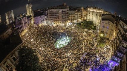 Plaza de ayuntamiento de Valencia