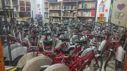 Las 'bizis' de Zaragoza han sido donadas en Valencia a personas que las necesitan