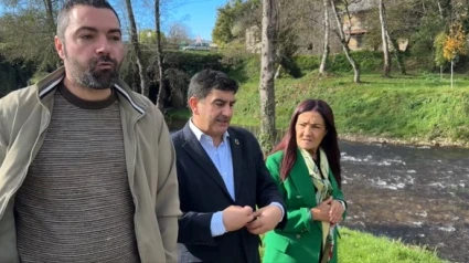 El delegado del Gobierno visitó este lunes el municipio de Baralla