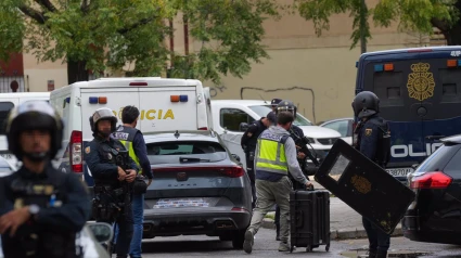 Policía Nacional en el Polígono Sur