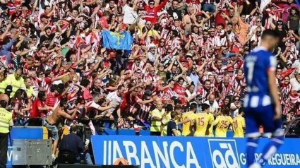 La Mareona en Riazor.