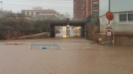 Túnel anegado en Nules