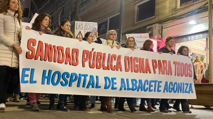 Manifestación por una Sanidad pública digna