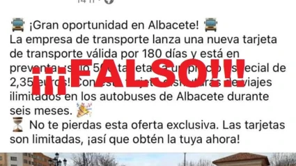 Atención a esta estafa con el Bonobús en Albacete