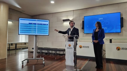 Claver y Rufas en la presentación de los presupuestos de DPH para 2025
