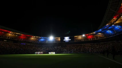 Minuto de silencio antes del Levante - Elche