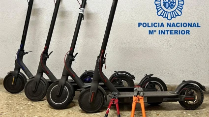 La Policía Nacional lanza una campaña preventiva para evitar la sustracción de patinetes eléctricos