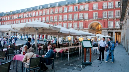 Un restaurante en Madrid