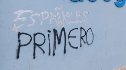 Las sedes de las ONG de ayudas a migrantes de Burgos amanecen con pintadas xenófobas