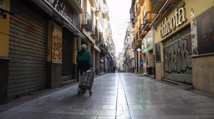 La calle Navas de Granada