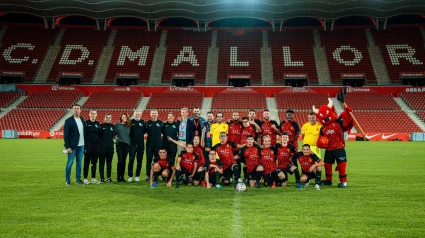 Equipo del RCD Mallorca que participa en La Liga Genuine