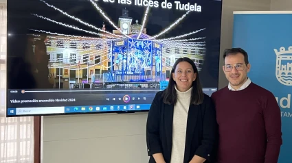 Tudela alumbra su Navidad