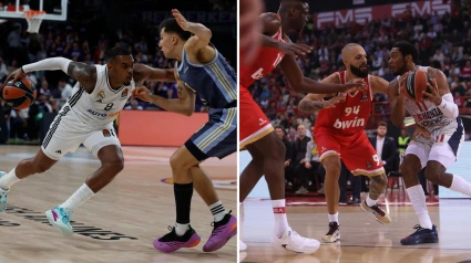 Rathan-Mayes anotó 16 puntos para el Real Madrid. Y Fournier logró 15 puntos para Olympiacos.