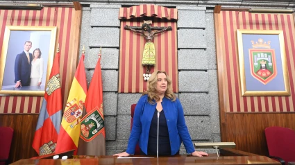 Celebración del Pleno en el que se debate la aprobación inicial del presupuesto general del Ayuntamiento de Burgos para 2025