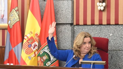 Celebración del Pleno en el que se debate la aprobación inicial del presupuesto general del Ayuntamiento de Burgos para 2025