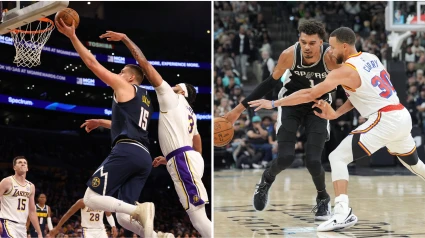 Jokic y Wembanyama guiaron al triunfo a Denver y San Antonio.