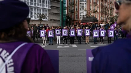 Imagen de archivo de una manifestación en Santander.