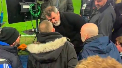 Duro enfrentamiento entre Roy Keane y un aficionado