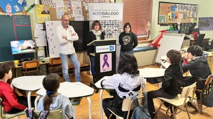 El Alto Gállego conmemora el 25N con la lectura del manifiesto en Senegüé